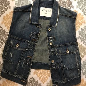 🌸STROM Kotte selvedge vest/Rare!!🌸